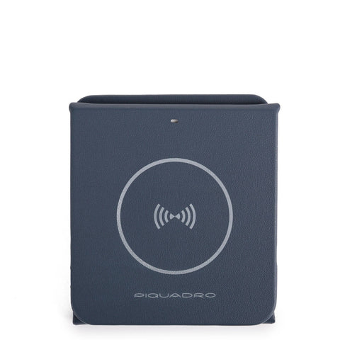 Piquadro - base di ricarica wireless per smartphone e airpods | Italystation.com - Shop Now at italystation.com