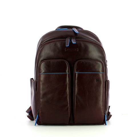 Piquadro - zaino porta pc blue square 14.0 - ca5574b2v - moga | Italystation.com - Shop Now at italystation.com