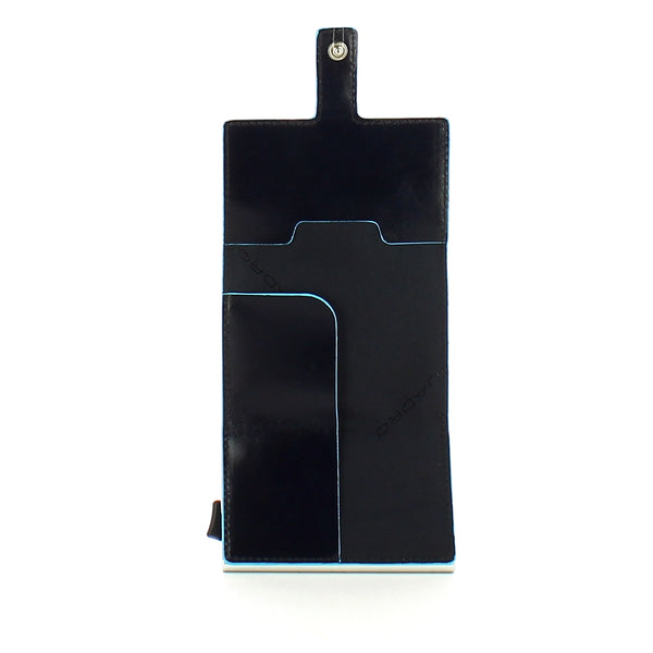 Piquadro - Porta carte di credito con Sliding System RFID Blue Square - PP5649B2R - BLU2