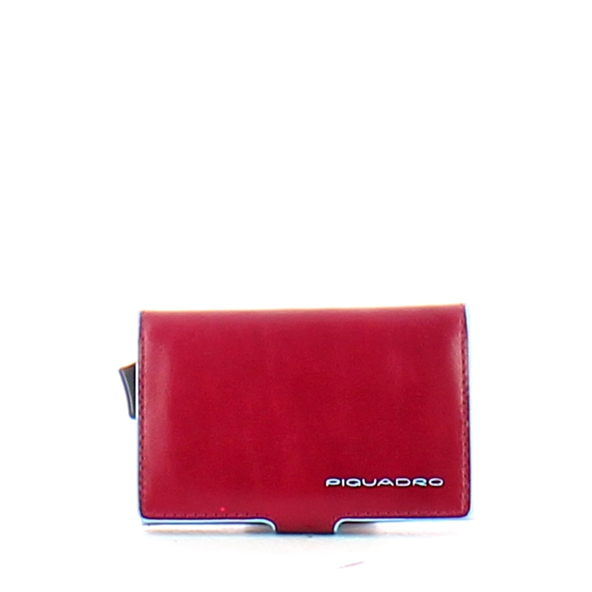 Piquadro - Porta carte di credito con Sliding System RFID Black Square - PP5649B2R - ROSSO
