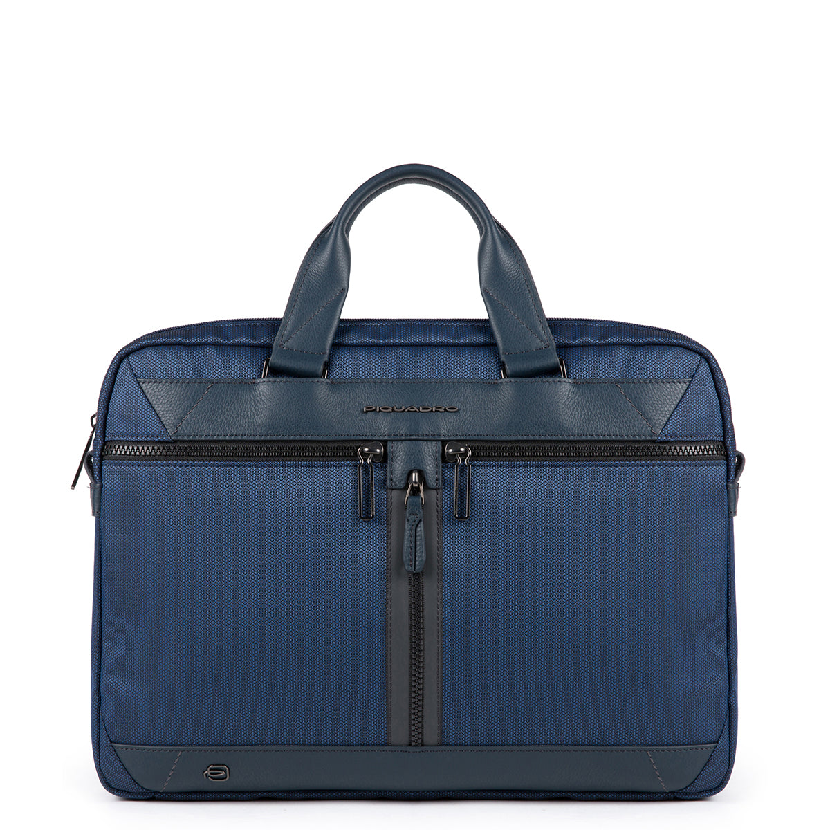 Piquadro - Cartella Fast-Check a due manici porta PC Trakai in tessuto 15.6 - CA5528W109 - BLU