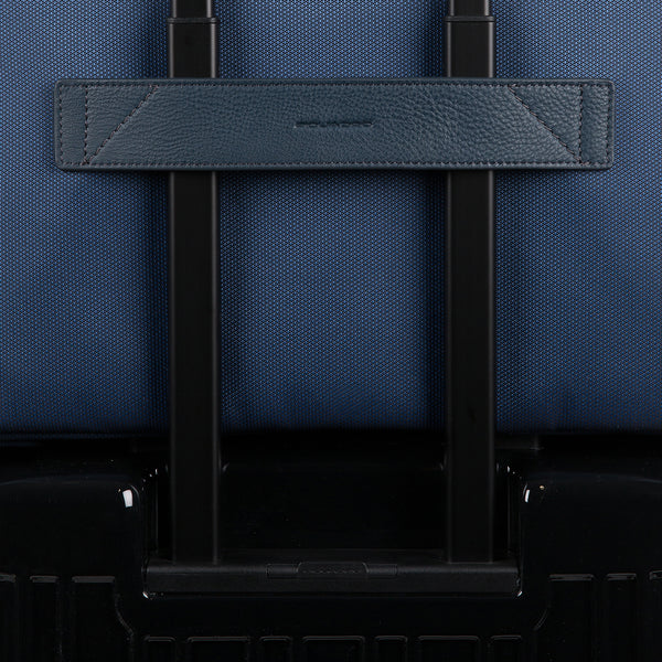 Piquadro - Cartella Fast-Check a due manici porta PC Trakai in tessuto 15.6 - CA5528W109 - BLU