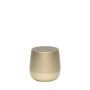 Lexon - mino + speaker bluetooth® alu gold - xla125 - alu/gold | Italystation.com - Shop Now at italystation.com