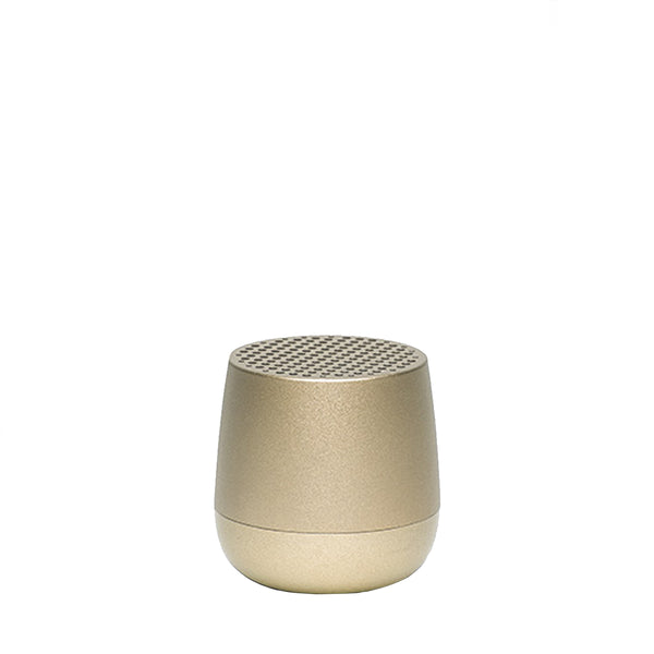 Lexon - mino + speaker bluetooth® alu gold - xla125 - alu/gold | Italystation.com - Shop Now at italystation.com