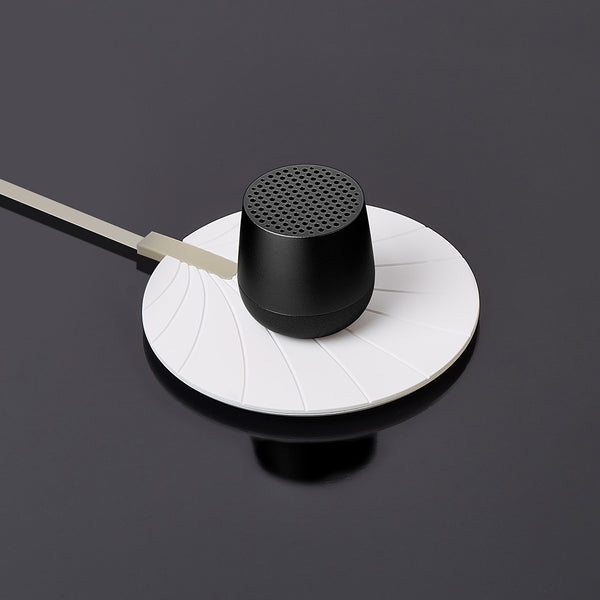 Lexon - mino + speaker bluetooth® nero alu - xla125 - nero/alu | Italystation.com - Shop Now at italystation.com