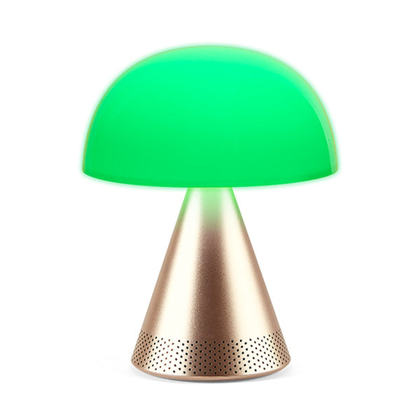 Lexon - lampada speaker mina l audio alluminio oro soft - xlh76m | Italystation.com - Shop Now at italystation.com