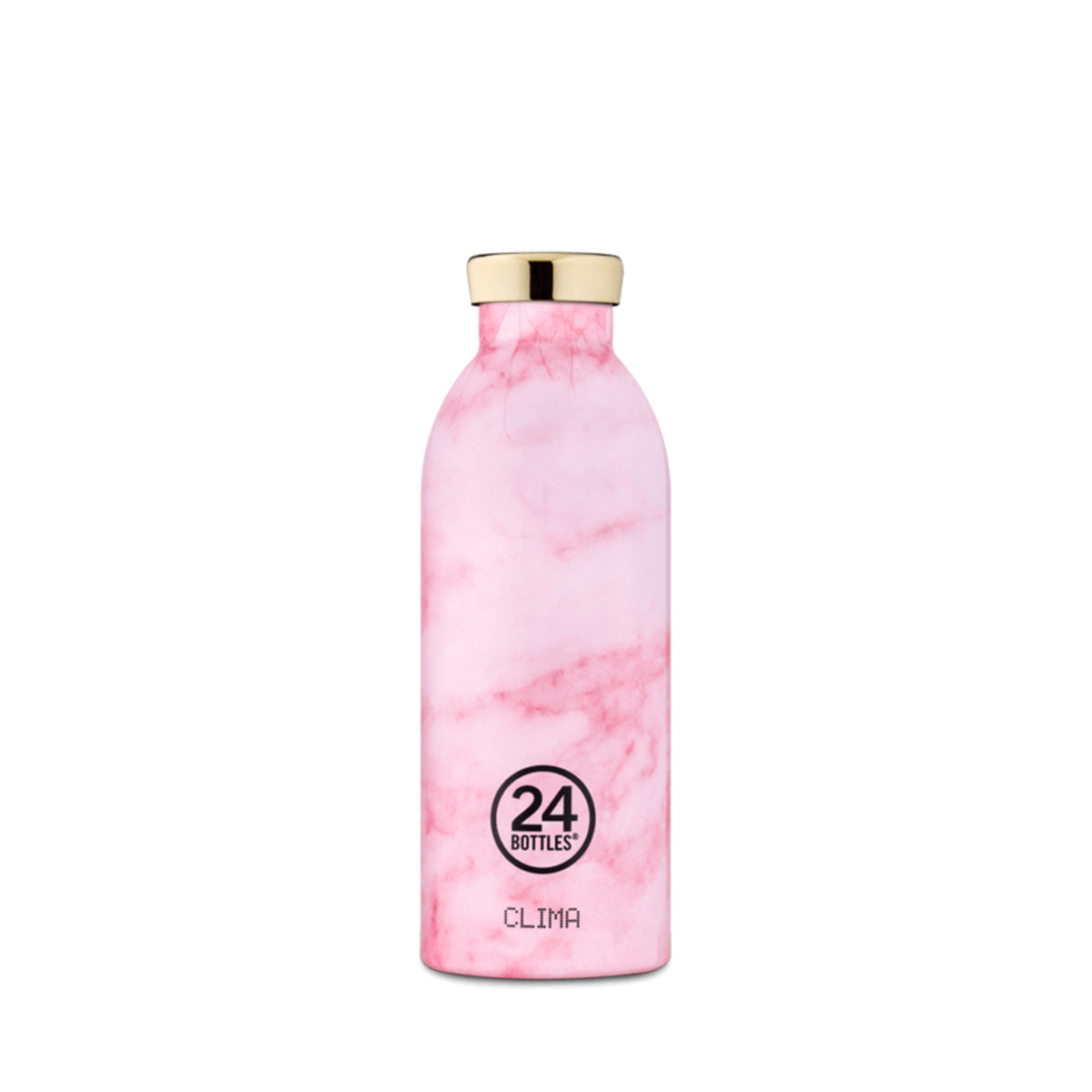 24 Bottles - Clima Bottle Marble Pink 500 ml CLIMA | Italystation.com Shop Now at italystation.com