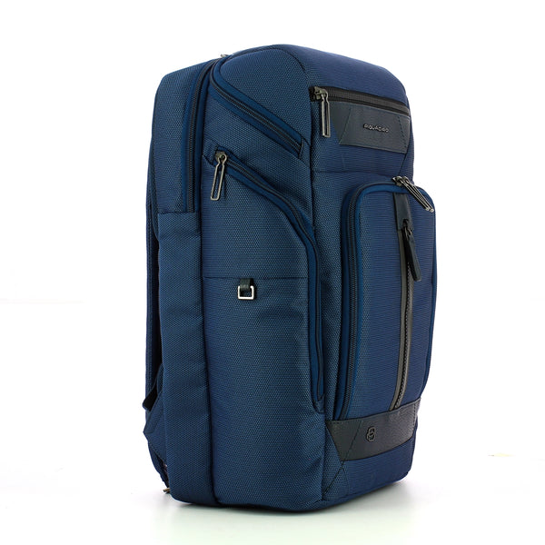 Piquadro - Zaino Porta PC in tessuto riciclato Trakai 15.6 - CA5526W109 - BLU