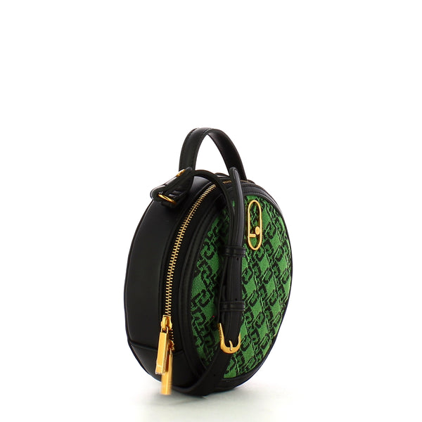 Liu Jo - Borsa a tracolla rotonda logata Verde - NA2121T6438 - VERDE