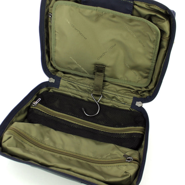 Piquadro - n��cessaire da viaggio con gancio brief 2 - by3058 | Italystation.com - Shop Now at italystation.com