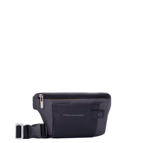 piquadro - marsupio porta ipad® mini in tessuto riciclato brief 2 - ca2174br2 - blu | Shop Now at Italystation.com