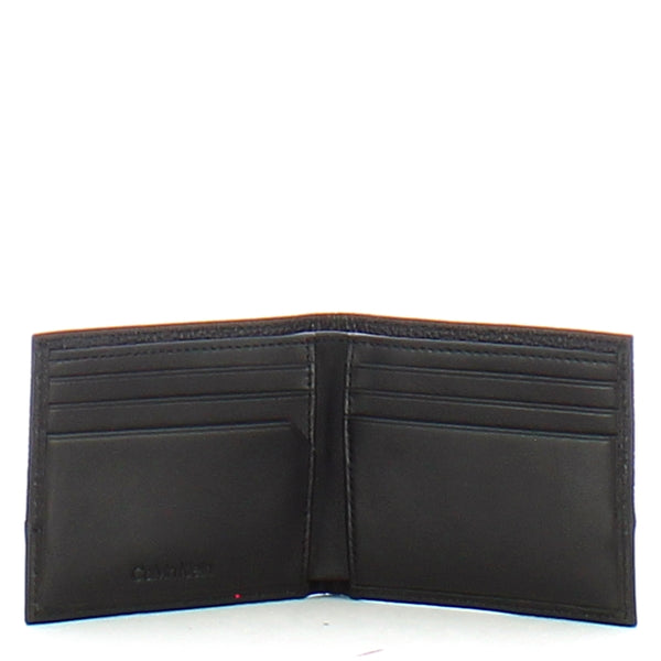 Calvin Klein - Portafoglio in pelle - K50K509182 - CK/BLACK