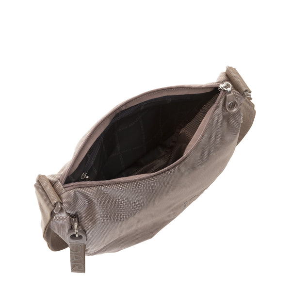 Mandarina Duck - Hobo Bag MD20 Taupe P10QMTV1 TAUPE | Italystation.com Shop Now at italystation.com