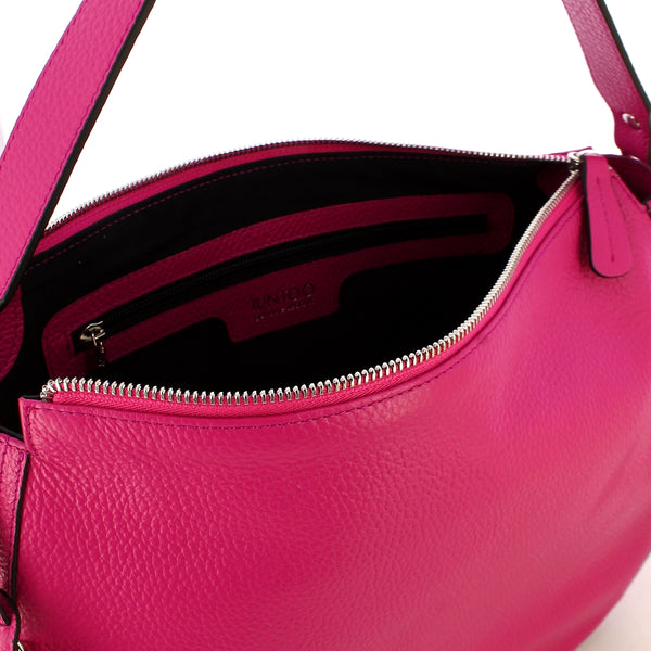 Iuntoo - Hobo Bag in pelle Armonia Fuxia - 168047 - FUXIA