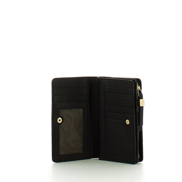 Piquadro - Portafoglio Donna RFID Circle - PD1353W92R - NERO