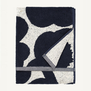 Marimekko - Unikko 手巾 50x70 公分 - 070526 - 棉，/深色/藍色