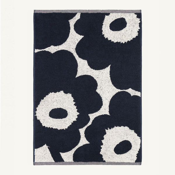 Marimekko - Unikko Hand Towel 50x70 cm - 070526 - COTTON,/DARK/BLUE