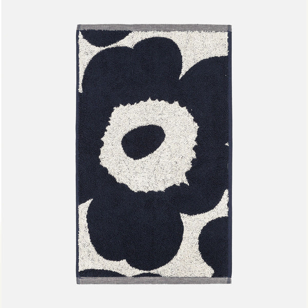 Marimekko - Unikko Guest Towel 30x50 cm - 070527 - COTTON,/DARK/BLUE