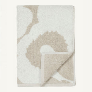 Marimekko - Unikko Hand Towel 50x70 cm - 071200 - BEIGE,/WHITE