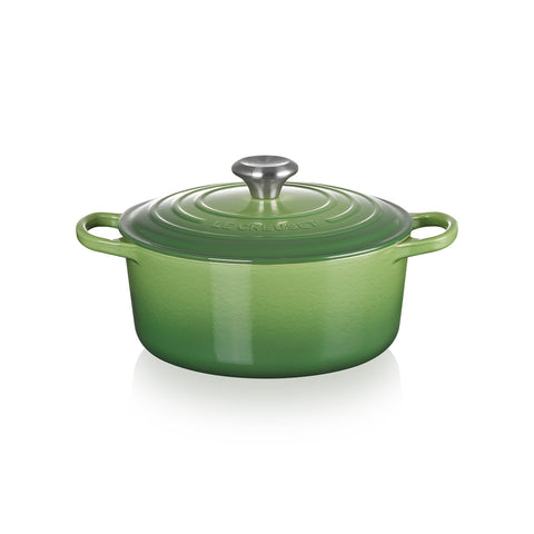 Le Creuset Le creuset - cocotte rotonda evolution 24 cm bamboo green - | Italystation.com - Shop Now at italystation.com