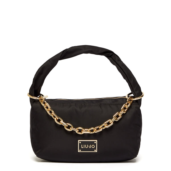 Liu Jo - Borsa a spalla in Nylon Black - AF2123T4974 - BLACK