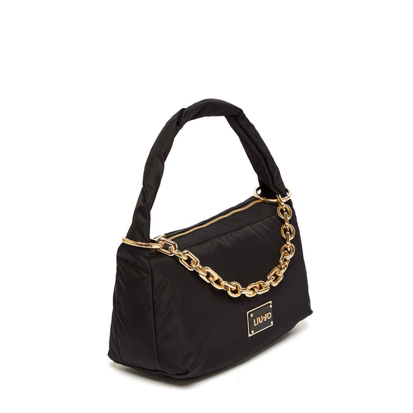 Liu Jo - Borsa a spalla in Nylon Black - AF2123T4974 - BLACK