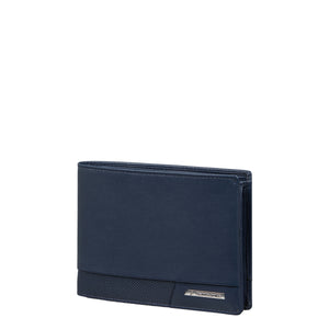 Samsonite - Pro-DLX 6 Slg Wallet with coin pouch - KK3015 - NIGHT/BLUE