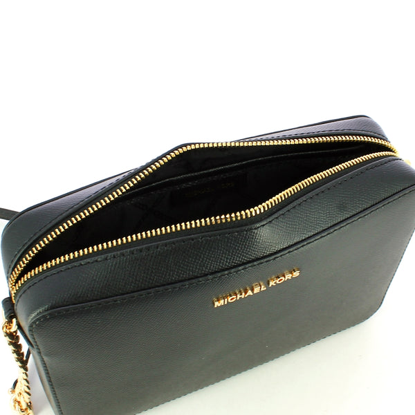 Michael Kors Michael kors - borsa a tracolla jet set black - 32s4gtvc3 | Italystation.com - Shop Now at italystation.com