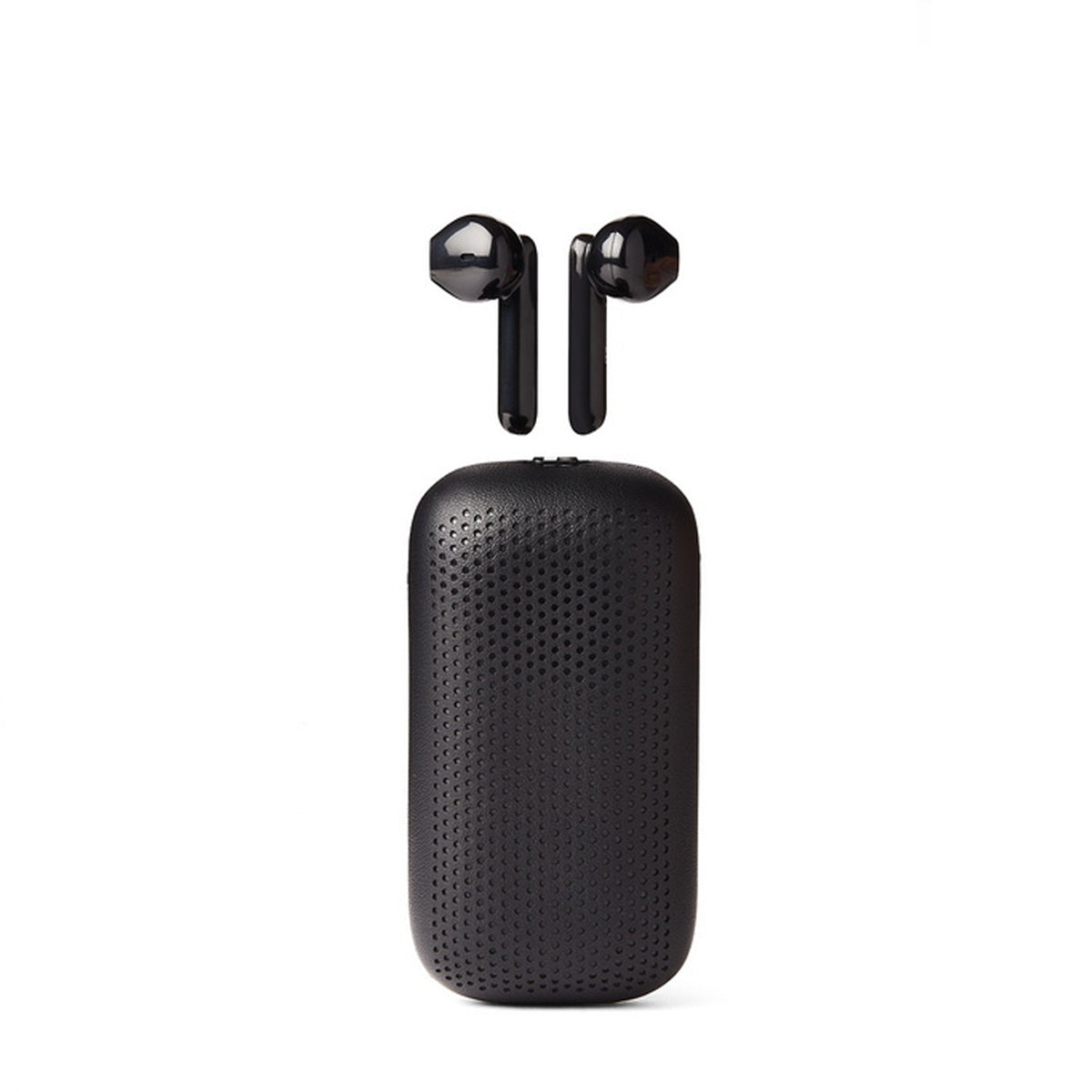 Lexon - cuffiette wireless speakerbuds bluetooth® nero - xla127  | Italystation.com - Shop Now at italystation.com