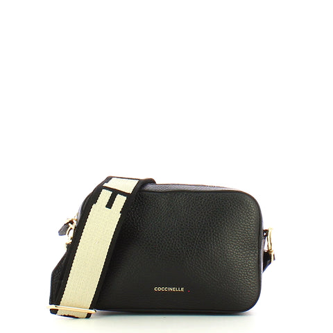 Coccinelle - tebe noir minibag - mn555i101 - noir | Italystation.com - Shop Now at italystation.com