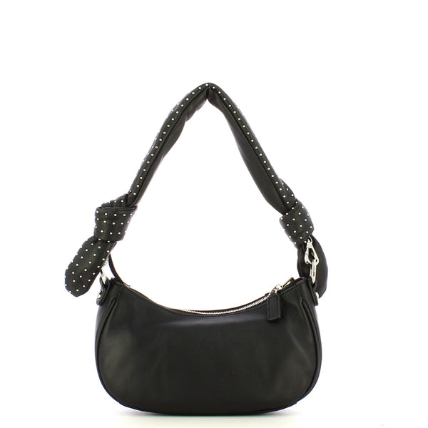 La Carrie - Borsa a spalla Curly Mary Small Bag - 122P-TS-300-LEA - BLACK