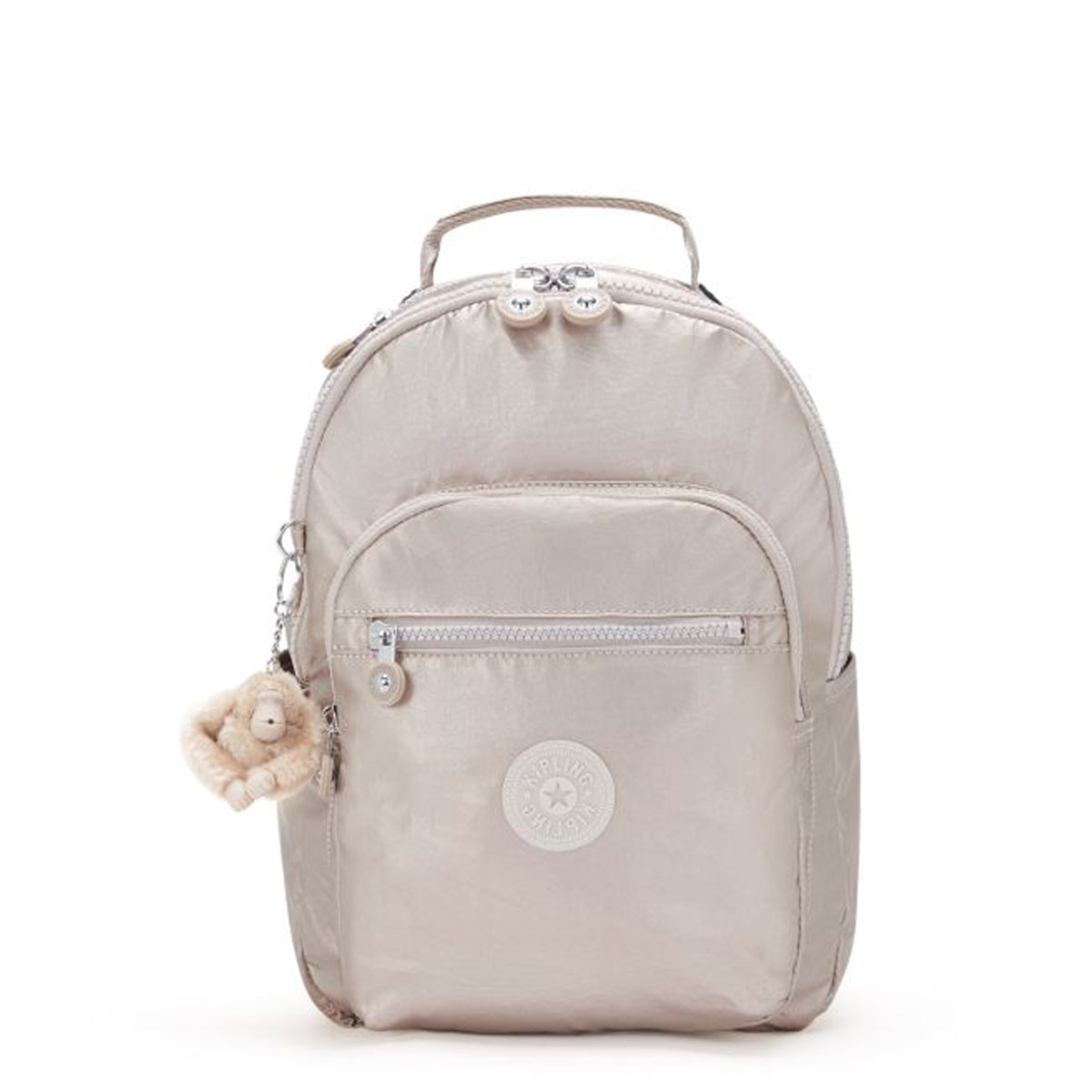 Kipling - Zainetto Seoul S Metallic Glow KPKI3789 METALLIC | Italystation.com Shop Now at italystation.com