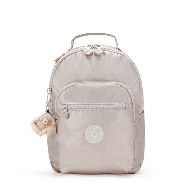 Kipling - Zainetto Seoul S Metallic Glow KPKI3789 METALLIC | Italystation.com Shop Now at italystation.com