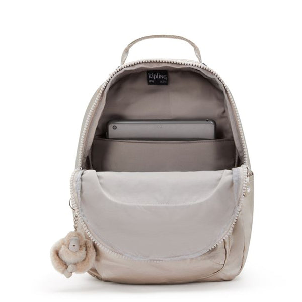 Kipling - Zainetto Seoul S Metallic Glow KPKI3789 METALLIC | Italystation.com Shop Now at italystation.com