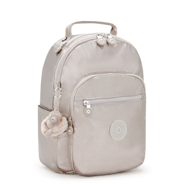 Kipling - Zainetto Seoul S Metallic Glow KPKI3789 METALLIC | Italystation.com Shop Now at italystation.com