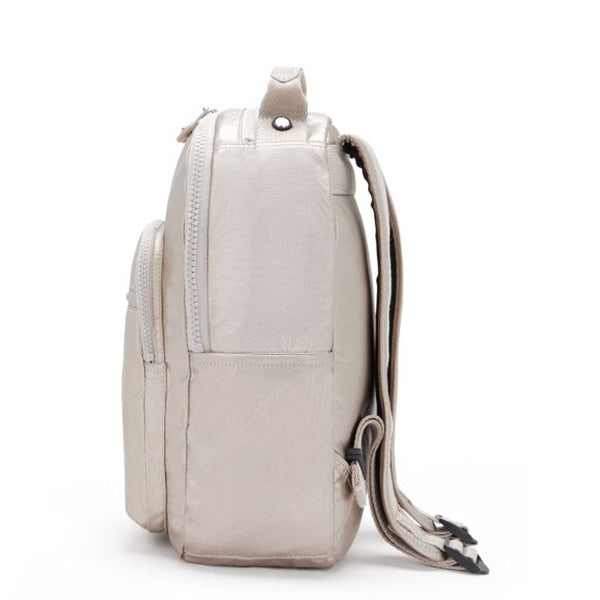 Kipling - Zainetto Seoul S Metallic Glow KPKI3789 METALLIC | Italystation.com Shop Now at italystation.com