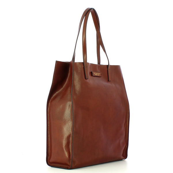 The Bridge - Shopping Bag Mirra - 04330101 - MARRONE/14/ORO