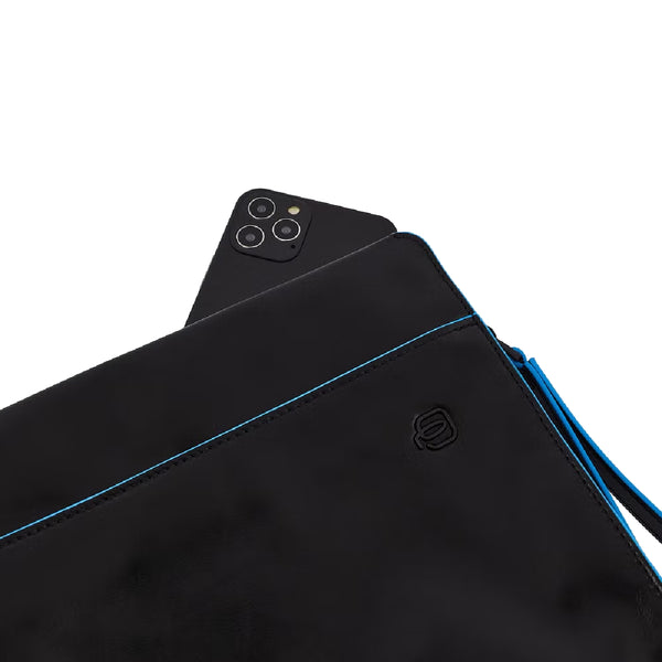 Piquadro - Pochette Porta iPad® Blue Square - AC5974B2VR - NERO