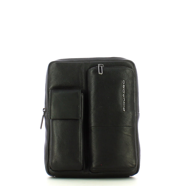 Piquadro - Borsello Porta iPad® Ronnie CA1816W116 NERO | Italystation.com Shop Now at italystation.com