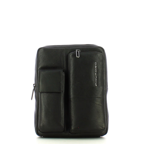 Piquadro - Borsello Porta iPad® Ronnie CA1816W116 NERO | Italystation.com Shop Now at italystation.com