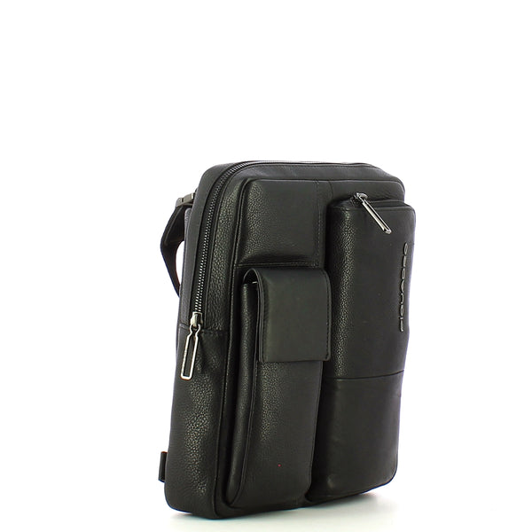 Piquadro - Borsello Porta iPad® Ronnie CA1816W116 NERO | Italystation.com Shop Now at italystation.com