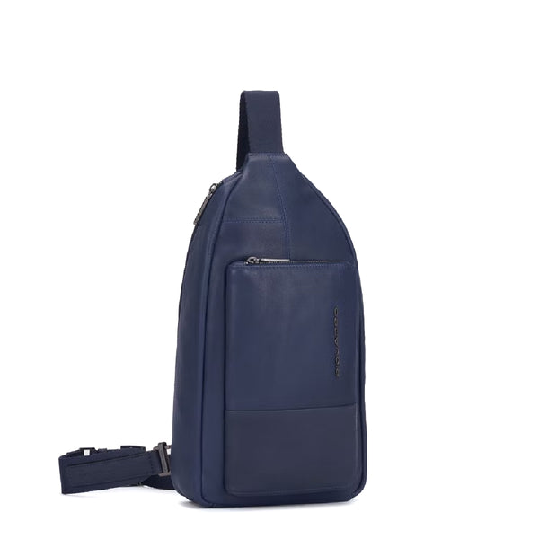 Piquadro - Monospalla Porta iPad® Ronnie CA5880W116 BLU | Italystation.com Shop Now at italystation.com