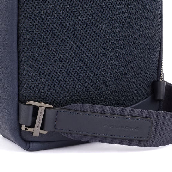 Piquadro - Monospalla Porta iPad® Ronnie CA5880W116 BLU | Italystation.com Shop Now at italystation.com