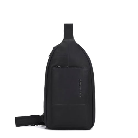 Piquadro - Monospalla Porta iPad® Ronnie CA5880W116 NERO | Italystation.com Shop Now at italystation.com