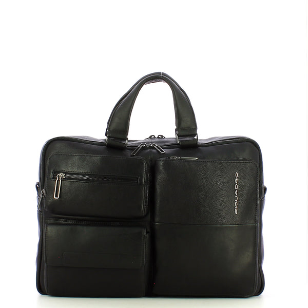 Piquadro - Cartella Porta PC due comparti Ronnie 15.6 CA588 | Italystation.com Shop Now at italystation.com