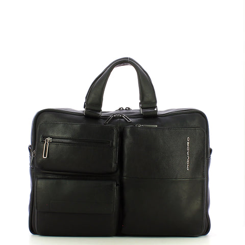Piquadro - Cartella Porta PC due comparti Ronnie 15.6 CA588 | Italystation.com Shop Now at italystation.com