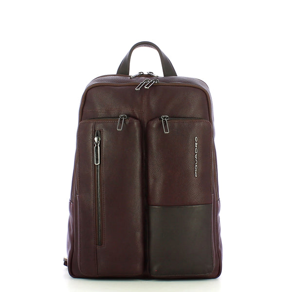 Piquadro - zainetto porta pc ronnie 11.0 - ca5884w116 - marro | Italystation.com - Shop Now at italystation.com