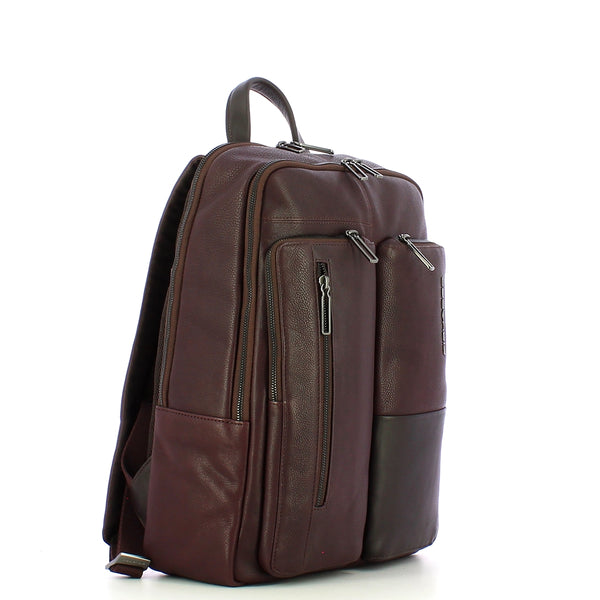 Piquadro - zainetto porta pc ronnie 11.0 - ca5884w116 - marro | Italystation.com - Shop Now at italystation.com