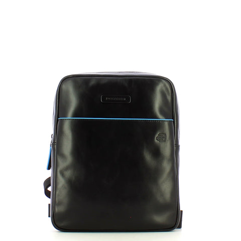 Piquadro - borsello porta ipad® blue square - ca5943b2v - ner | Italystation.com - Shop Now at italystation.com