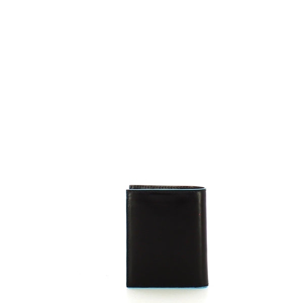 Piquadro - Portafoglio Verticale RFID Blue Square - PU5962B2R - NERO